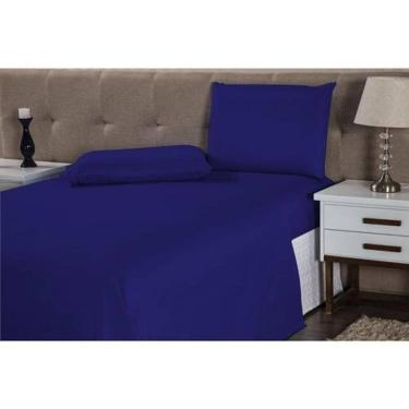 Imagem de Lençol Casal Queen 4 Peças Cama Box Luxo Temos Todas As