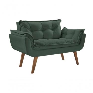 Imagem de Poltrona Opalla 2 Lugares Pé Palito Verde