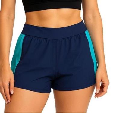 Imagem de Shorts Duplo Com Recortes Fitness Selene-Feminino