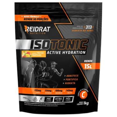 Imagem de Isotônico Pouch Isotonic Active Hydration 1kg Rendimento 15 litros 30 