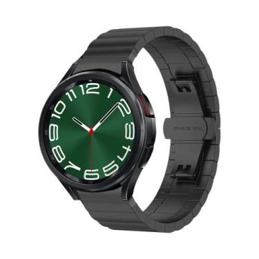 Imagem de Pulseira De Aço Inoxidável Para Samsung Galaxy Watch 4 5 6 Classic 43m