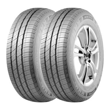 Imagem de Kit 2 Pneus Zeta Aro 14C 185R14C ZTR-08 8 Lonas 102/100R