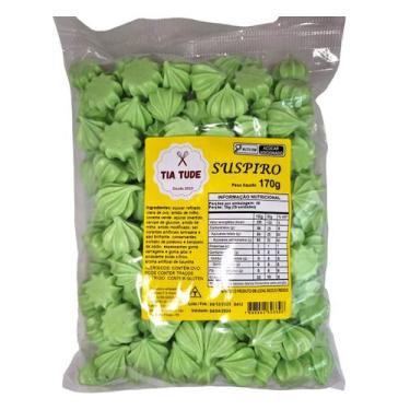 Imagem de 600 Mini Suspiros Premium Lembrancinha 3x170g Cor Verde