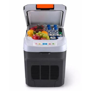 Imagem de Mini Geladeira Portátil 25 Litros Bivolt Carro Camping Praia Quente Fr