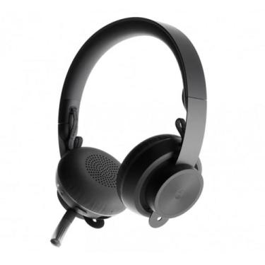 Imagem de Fone headset office logitech zone wireless preto 981-000913