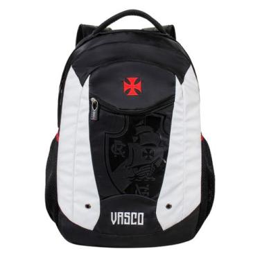 Imagem de Mochila Costas Vasco Da Gama Meninos Universitária Notebook Cor:Preto,