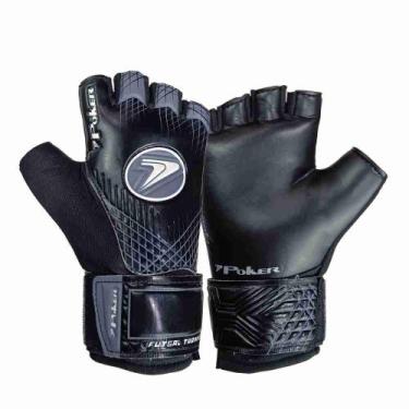 Imagem de Luva de Goleiro Futsal Poker Training Focus, 8, Preto