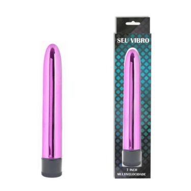 Imagem de Vibrador personal galvanizado 17cm - Sexy Import, Roxo