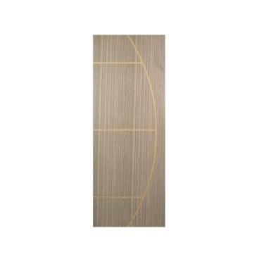 Imagem de Kit com 2 Folhas de Porta Madeira Decorada 210x60cm Espessura 3,5cm Ga