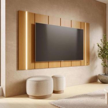 Imagem de Painel para Tv até 75 Polegadas Maggiore com Led - Colibri, Naturale