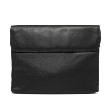 Imagem de Case de Couro para Notebook 14" - Relicário Bolsas e Pastas, Preto