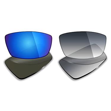 Imagem de 2 pares de lentes polarizadas de substituição da Mryok para óculos de sol Oakley Canteen 2006 – Opções