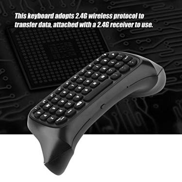 Imagem de Teclado sem fio para Xbox One, mini controlador de teclado sem fio, com receptor 2,4G, interface USB, preto