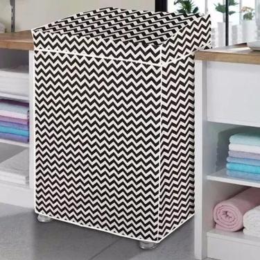 Imagem de Capa De Máquina De Lavar Roupas Flanelada Gg Electrolux 10kg