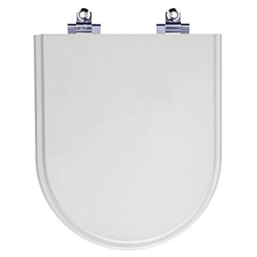 Imagem de Tampa de Vaso Sanitário com Amortecedor Carrara Cinza Real (cinza Claro) para Bacia Deca