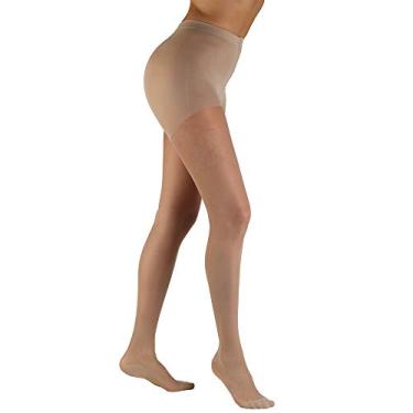 Imagem de Meia Calça AT 120A 15-20 Mmhg Ponteira Aberta Sigvaris Natural D