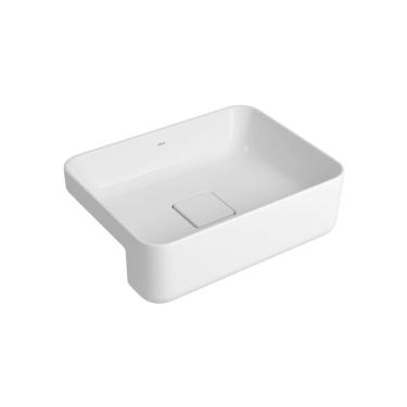 Imagem de Cuba de Semiencaixe Deca 40X30 L.63040.17 Retangular Branco