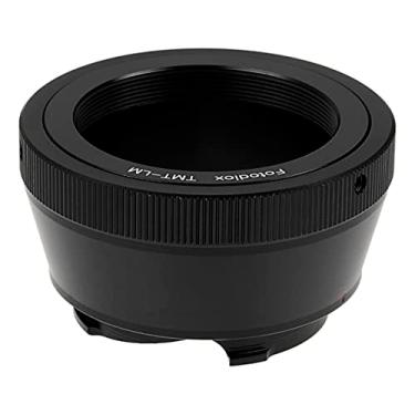 Imagem de Adaptador de montagem de lente Fotodiox, adaptador de lente de montagem em T para câmera Leica M-Series, compatível com câmera Leica M Series e Ricoh GXR Mount A12 Leica M Moduel