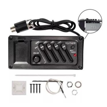 Imagem de Equalizador Violão EQ-7545R Vol Grave Médio Agudo