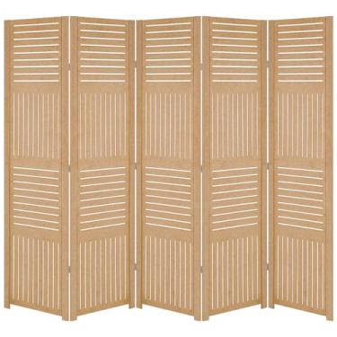 Imagem de Biombo Divisoria Inteiro Divisor Separador de Ambiente Madeira MDF (5, Horizontal Vertical)
