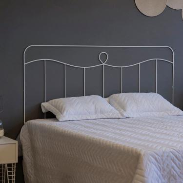 Imagem de Cabeceira para Cama Aramada Vaticano - Queen Branco