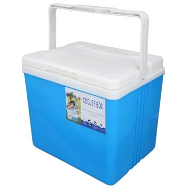 Imagem de Caixa Térmica Isolada Eps 10l Com Alça, Caixa Fria Portátil para Alimentos, Bebidas, Cerveja, para Acampamento, Piquenique, Pesca, Uso Comercial (BLUE)