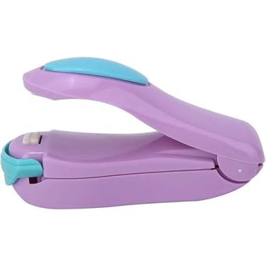 Imagem de Mini Máquina Seladora Plástico Embalagem Pilha Lacra E Fecha Ímã de Geladeira