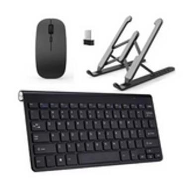 Imagem de Teclado E Mouse Slim + Suporte Para Notebook - fan