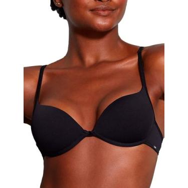 Imagem de Sutiã com Aro e Bojo Push Up Hope 2384 Taça B, Preto, 46
