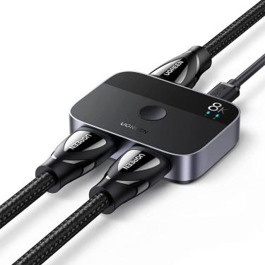 Imagem de Divisor Hdmi 2.1 8K 60Hz 4K Switch Splitter 2X1 48 Gbps