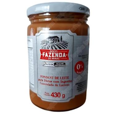 Imagem de Fondant de Leite 430 Gramas Zero Lactose - Fazenda de Minas