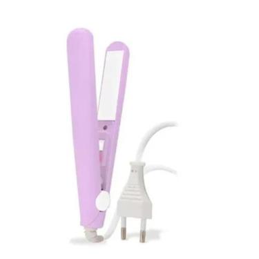 Imagem de Chapinha  Alisadora Mini Super Pequena 17cm De Bolsa - A.R Variedades 