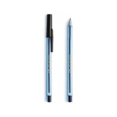 Imagem de Caneta Esfrerográfica Preta Ponta Fina - Compactor