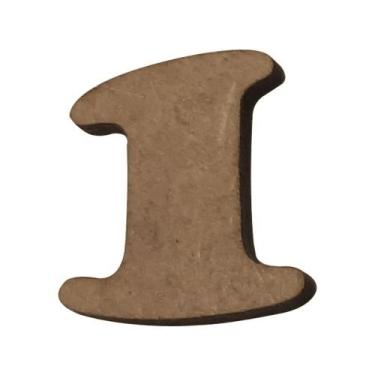Imagem de Número para Aplique Kit 18un Artesanato 2,5cm Mdf Madeira - ATACADÃO D