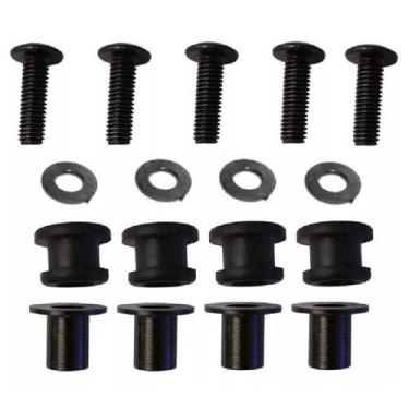Imagem de kit 5 Parafuso E 4 Bucha Para Bolha Da Citycom 300 E 300s   - achei pr