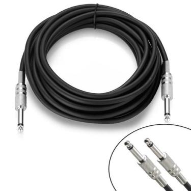 Imagem de Cabo De Áudio P10/p10 Mono De 10 Metros Mxt Para Guitarra E Violão