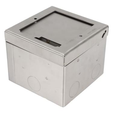 Imagem de Tomada de Energia Embutida à Prova D'água para Pc de Aço Inoxidável, Elegante, para Escritório, Hotel, Escola, 4S, Loja