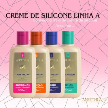 Imagem de Kit Cremes Silicone Linha A Aneethun -100mL ( 4 Cremes de 100 ML Cada)