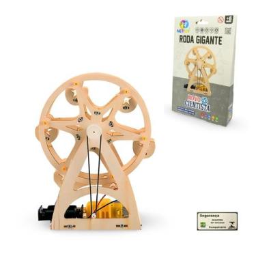 Imagem de Brinquedo de Montar Roda Gigante Experiencia Novo Cientista Nettoy