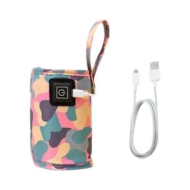 Imagem de Aquecedor de Leite e Água USB Portátil - Isolado e Seguro para Mamadei