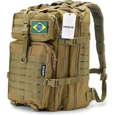 Imagem de Mochila Masculina Feminina Reforçada Impermeável Tática Militar 50L Vi