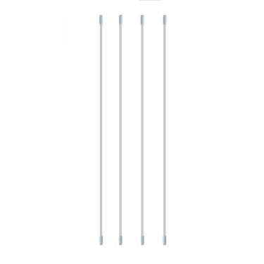 Imagem de Hastes flexíveis de fibra de vidro de 90 cm para bandeiras de adoração – mastros flexíveis de louvor de 0,3 cm de diâmetro – Bastões leves e duráveis para dança da igreja, oração, performance (6