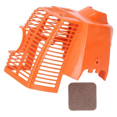 Imagem de Tampa protetora do motor aparador longa duradoura fácil instalação amortalha tampa do motor compatibilidade para Fc75 Fs75 Fs80 Fs85 Material plástico premium