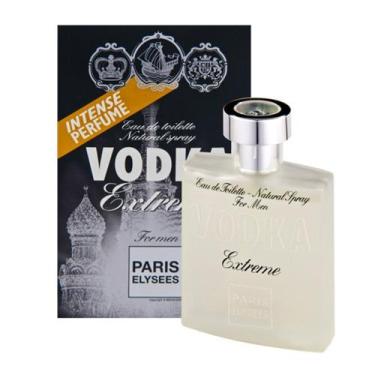 Imagem de Vodka Extreme Eau De Toilette Paris Elysees - Perfume Masculino 100ml