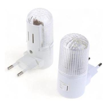 Imagem de Luminária Abajur Luz Noturna Leitura Mini De Tomada Bivolt - Bsan Shop