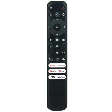Imagem de Controle remoto de substituição de voz compatível com TCL Google TV 65Q650G 58S450G 75S450G 55Q550G 8QM850G 75Q650G 50Q550G 85QM850G 43S450G 55S450G 85S450G 985Q50G 650G, 8 5Q750G 65Q750G 75Q750G