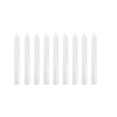 Imagem de Velas Oliveira, Vela Palito Branca 12CM 50 Velas (por kilo) 100%