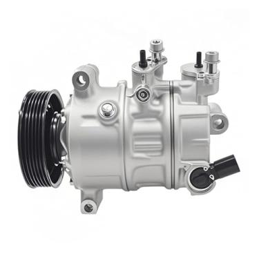 Imagem de Compressor de ar condicionado automotivo compatível com Skoda Fabia Octavia Superb Roomster 5N0820803 5N0820803A 1K0820859S 1K0820859T 1K0820803L 1K0820808BX