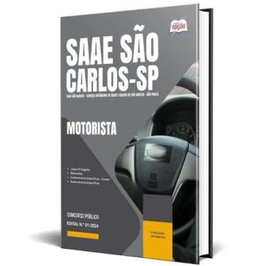 Imagem de Apostila Saae São Carlos Sp 2024 - Motorista - Apostilas Opção