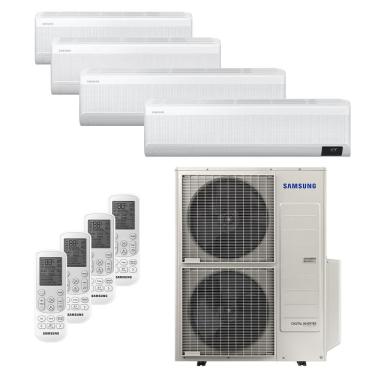 Imagem de Ar-Condicionado Multi Split Inverter 48000 BTUs Samsung Quente e Frio (2 Evap. HW 12000 + 1 Evap. HW 18000 + 1 Evap. HW 24000) 220V